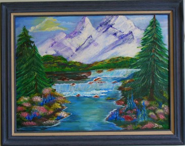P_2962 - Painting - Mountain High