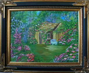 P_4188 - Painting - Potting Shed